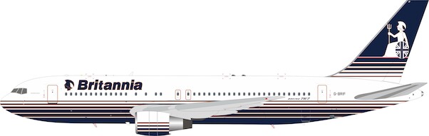Boeing 767-200 Britannia Airways G-BRIF With Stand ARD762BT01