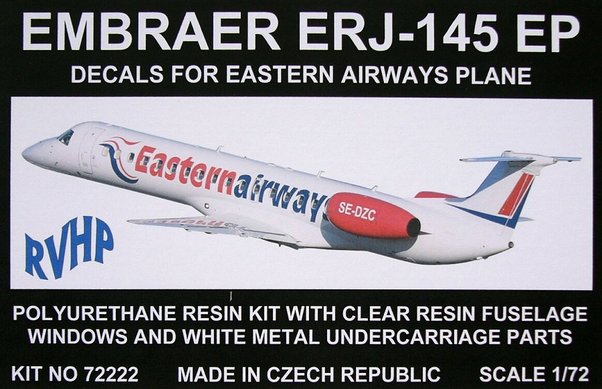 Embraer EMB145EP (Eastern Airways) 72222