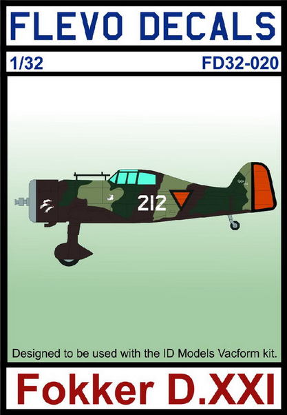 Fokker D21 FD32-020