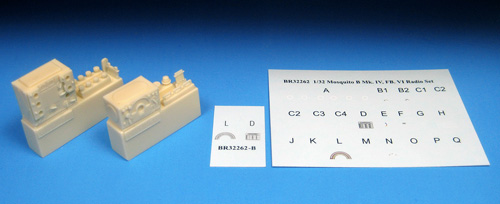Lancaster WWII radio Upgrade set (HK Models) BR32411