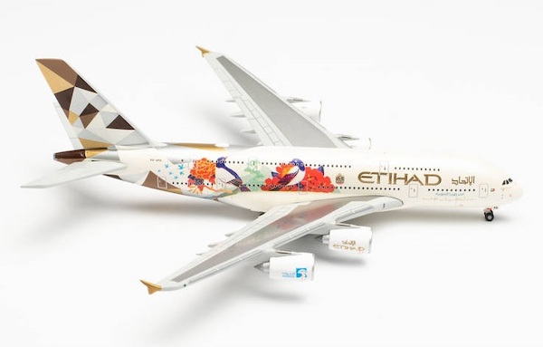 Airbus A380 Eithad Choose South Korea A6-APD WINGS CLUB EDITION 535014