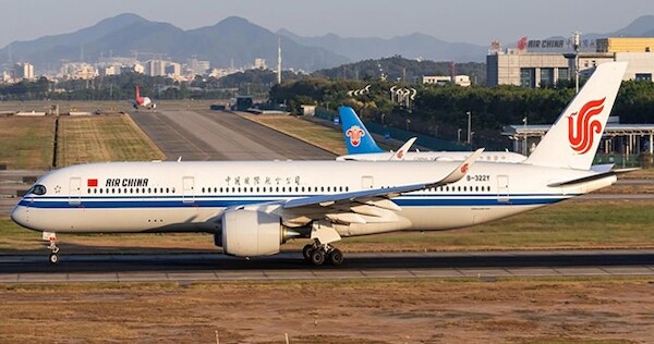 Airbus A350-941 Air China B-322Y AV4141
