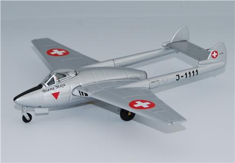 Vampire DH100 Mk6 (Swiss Air Force, J-1111,