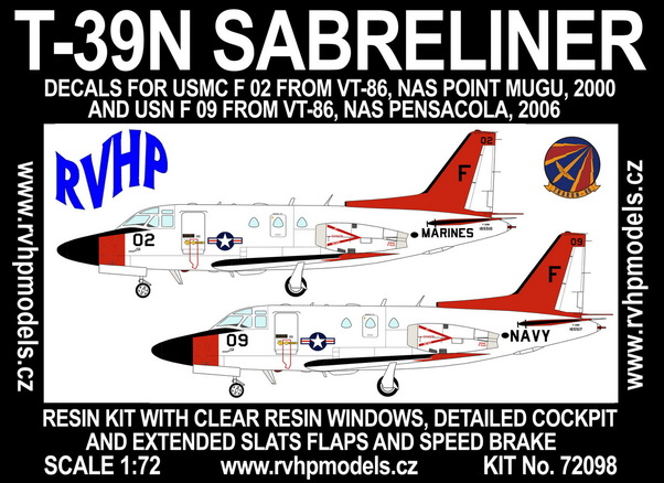 T-39N Sabreliner (VT86 US Navy, US Marines) RVH72098