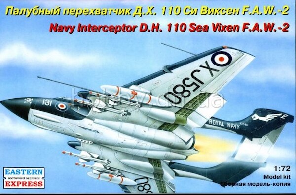 DH110 Sea Vixen FAW2 British carrier born Strike fighter 72284