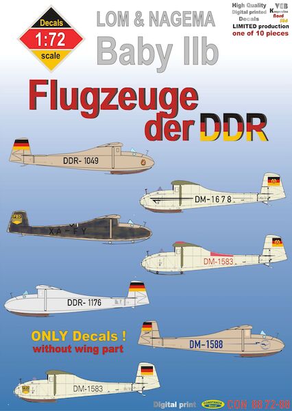 Flugzeuge der DDR: Nagema Baby IIb CON887288