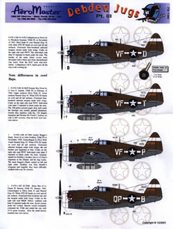 Debden Jugs part 3 (P47D Razorback) AMD72-190