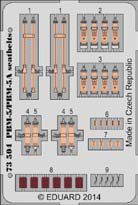Detailset PBM-5/PBM-5A Mariner Seatbelts (Minicraft) E73-504