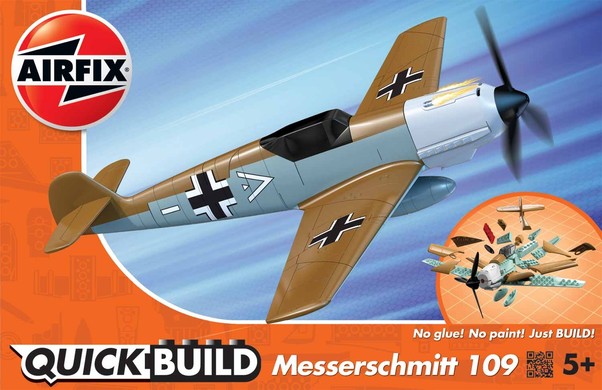 Quickbuild Desert Messerschmitt 109 J6012