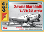 Savoia Marchetti S.73 in CSA service conversion (Italeri) 72805
