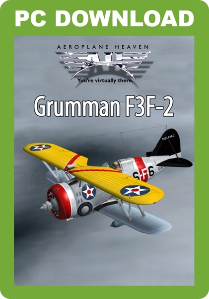 Aeroplane Heaven - Grumman F3F-2 (download version) J3F000206-D