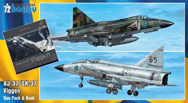 Saab AJ37 & SK37 Viggen Duopack with Book (BACK IN STOCK!) SH72411