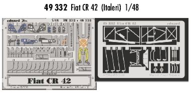 Detailset Fiat CR42 (Italeri) E49-332