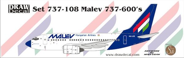 B737-600 (Malev) 44-737-108