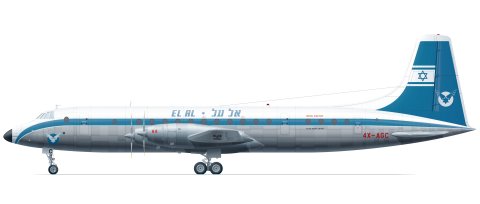 Bristol Britannia 300 (El Al) FRP4041