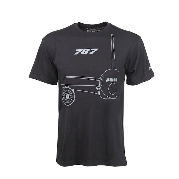 787 Midnight Silver T-Shirt