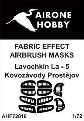 Fabric effect Airbrush masks Lavochkin LA5 (Kovosavody Prostejov) AHF72018