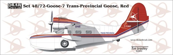 Grumman Goose (Trans Provincial, Red) 72-GOOSE-7