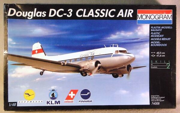 Douglas DC3 Classic Air (Also KLM included) 74008