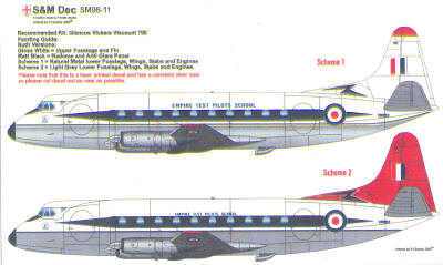 Vickers Viscount 700 (XR802 RAF ETPS) sm96-11