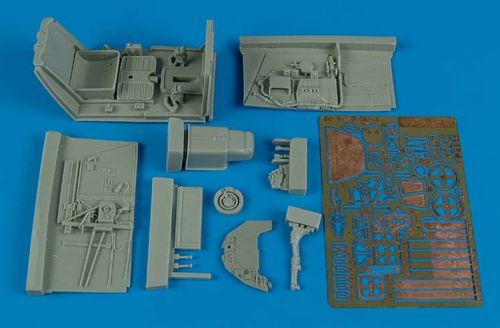 Messerschmitt BF109F Cockpitset (Hasegawa) 2141