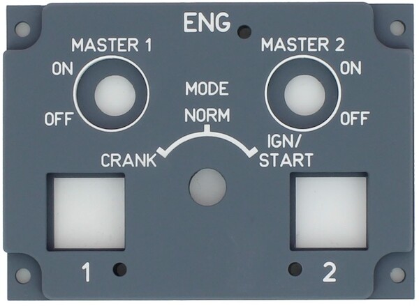 A320 Engines start panel. P320B21
