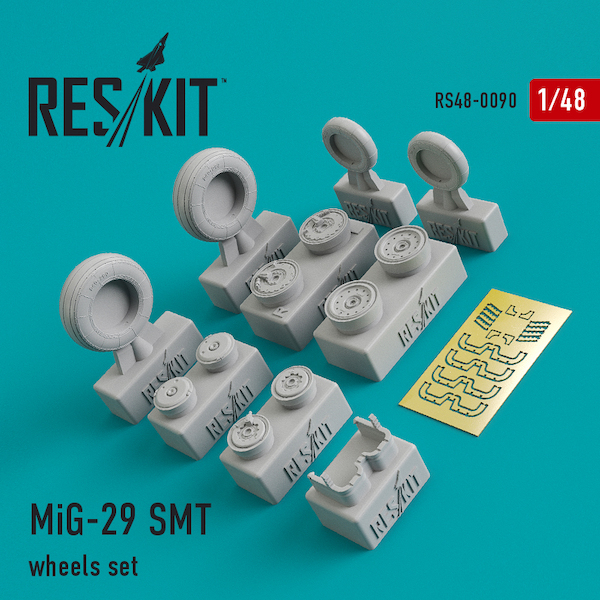 Mikoyan MiG29SMT Fulcrum C Wheel set RS48-090