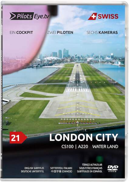 London City LCY, CS100/A220, SWISS 'Water Land' 4260139481217