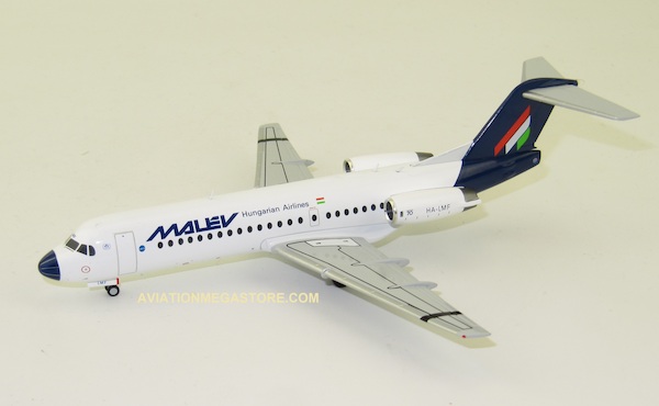 Fokker 70 Malév HA-LMF with stand 570763
