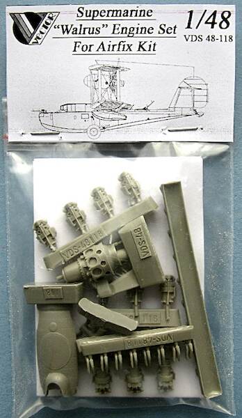 Supermarine Walrus engine set (airix) VDS48118