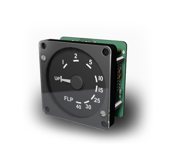 B737 Flap Indicator (GSA055 usb interfase required)