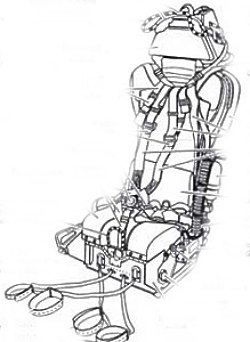 Martin Baker MB GQ-7 Seat for German and Italian F104 Starfighter (2x) TD48427