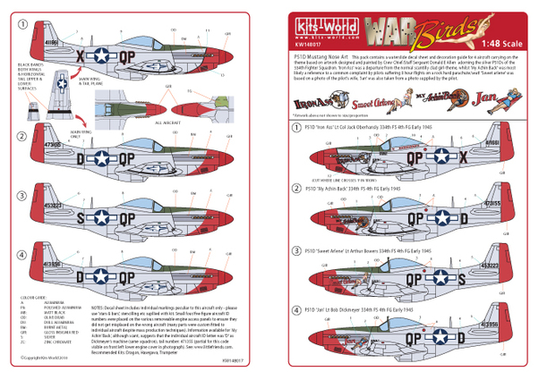 P51D Nose Art (334FS 4th FG) kw148017
