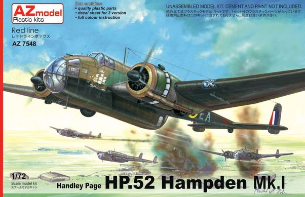 Handley Page HP.52 Hampden Mk.I az7548