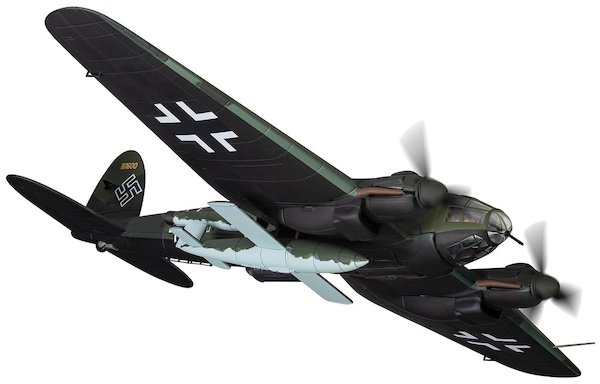 Heinkel He-111H-16 A1+HK, 2./KG53, Air Launch V-1 Flying Bomb unit, Late 1944 AA33716