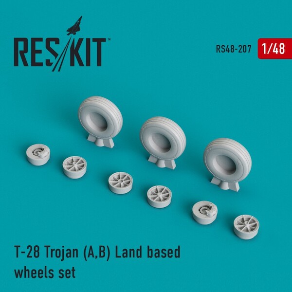 T28 A/B Trojan (Land Based) Wheel Set RS48-0207