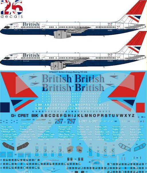 Boeing 757-200 (British Airways - Negus Scheme) sts44377
