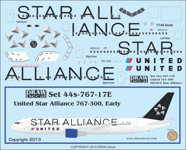 B767-300 (United Star Alliance) 44-767-17E