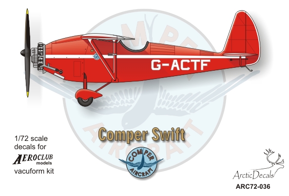 Comper Swift G-ACTF ARC72-036
