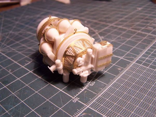 Gloster Meteor MKIV Engine, including Engine, engine bay, exhaust and intake (HK models) 320191