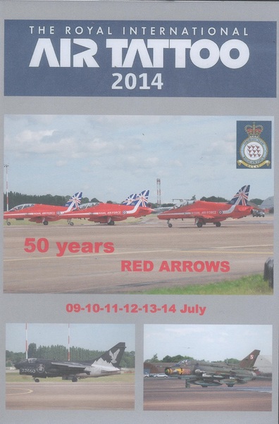 The Royal International Air Tattoo 2014, 50 years of Red Arrows (RIAT2014) DVD-RIAT2014