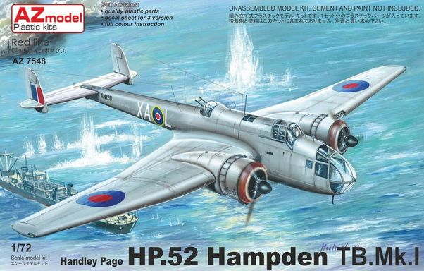 HP Hampden TB Mk.I az7555