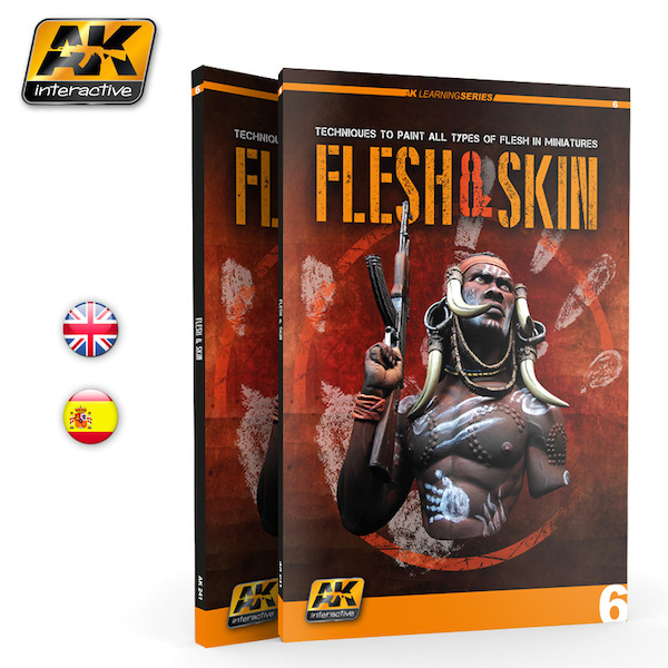 Flesh and skin, techniques to paint all types of flesh in miniature 8436564923790