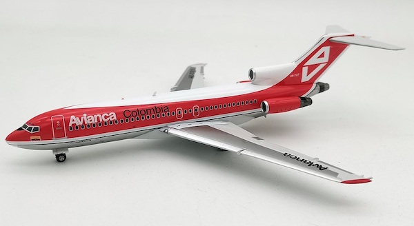 Boeing 727-100 Avianca retro colours HK-727 With Stand JP-721-AV-01P