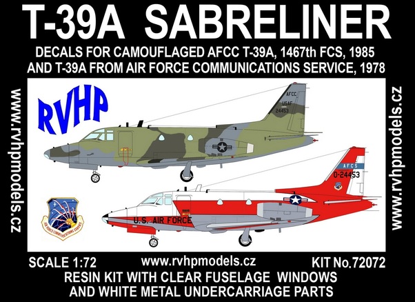 T-39A Sabreliner (USAF) RVH72072