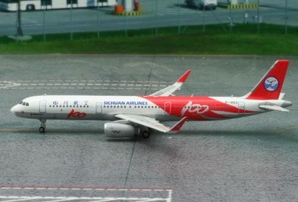 A321 (Sichuan Airlines 100th) B-1663 11199