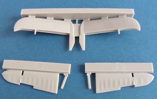 Beaufighter MKX Tailplanes, early (Airfix) U72-169