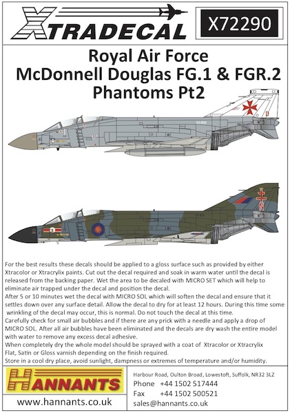 McDonnell Douglas FG.1/FGR.2 Phantom Pt.2 X72290
