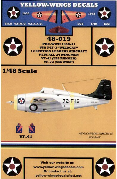 Grumman F4F-3 Wildcat 48-019