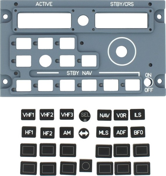 A320 Radio panel. P320B25